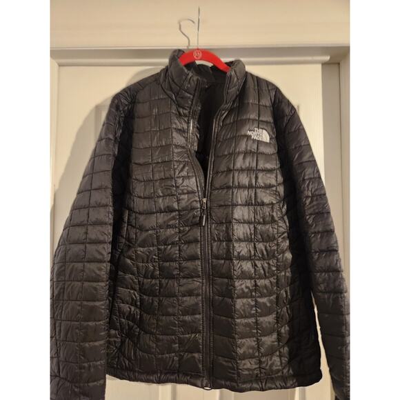 North Face Puffer Jacket Black L - Picture 1 of 4